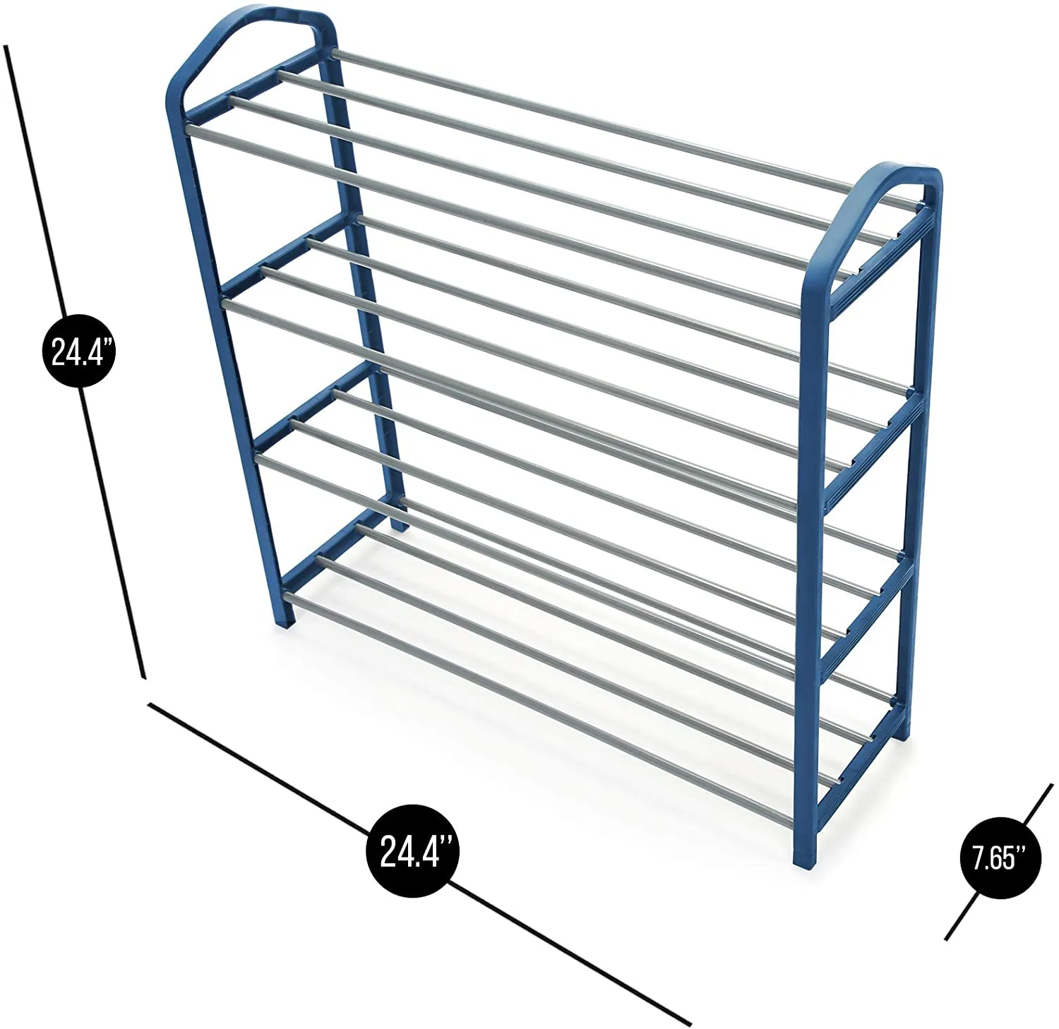 4-Tier Steel Shoe Rack