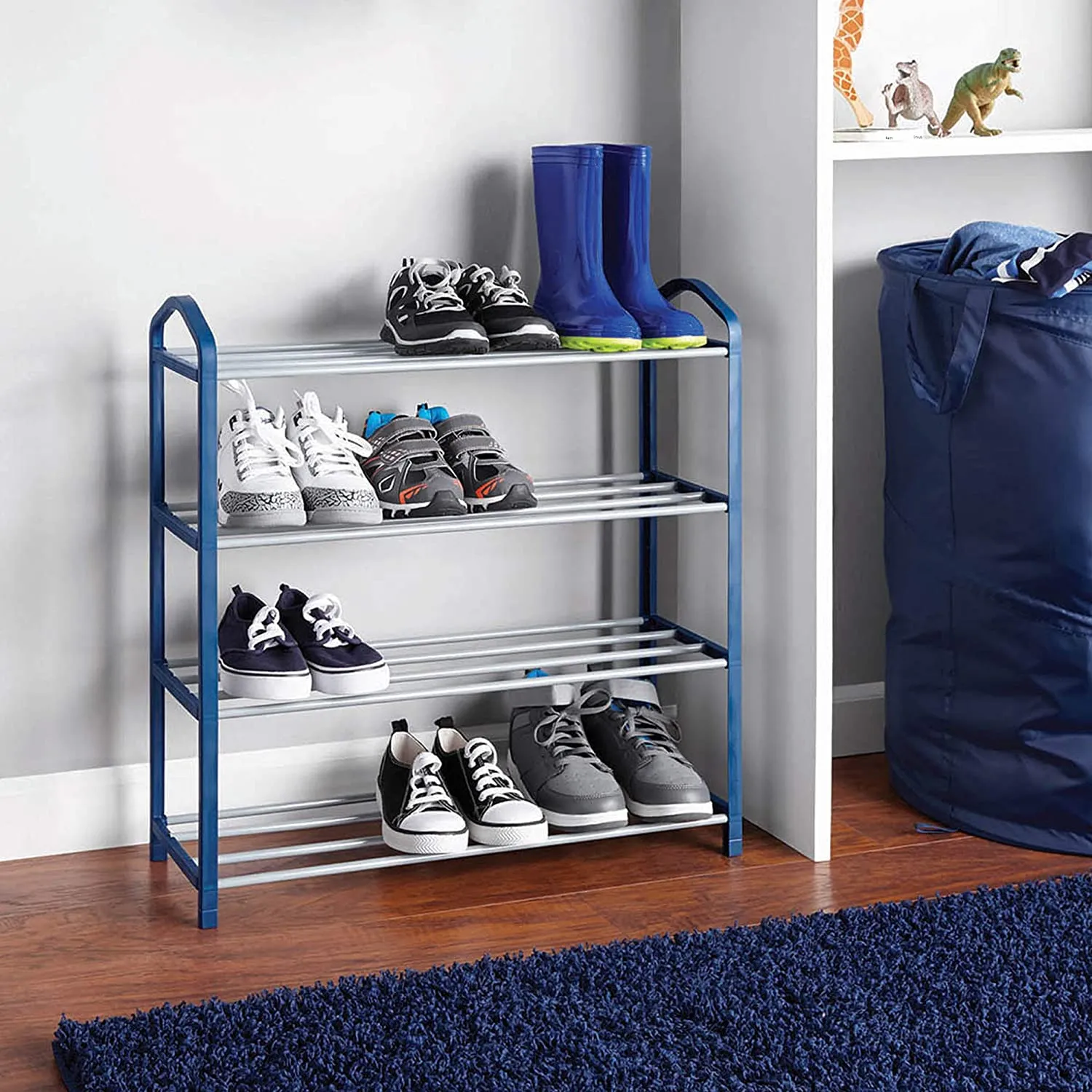 4-Tier Steel Shoe Rack