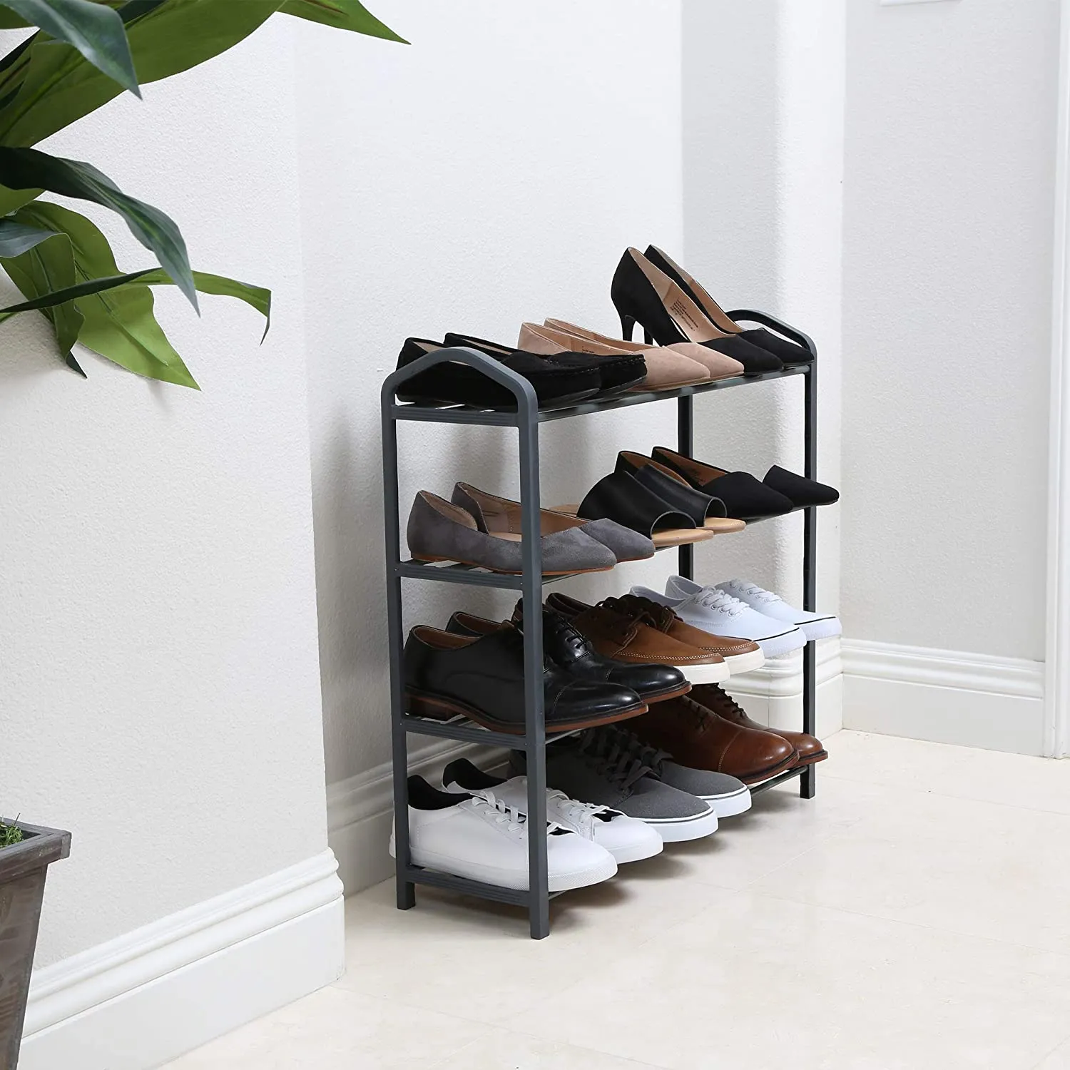 4-Tier Steel Shoe Rack