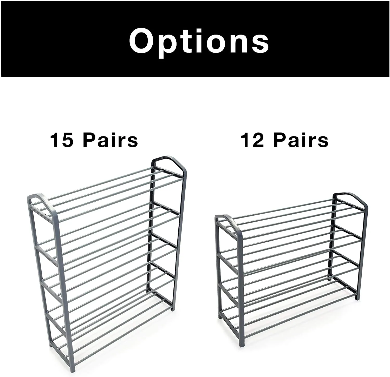 4-Tier Steel Shoe Rack