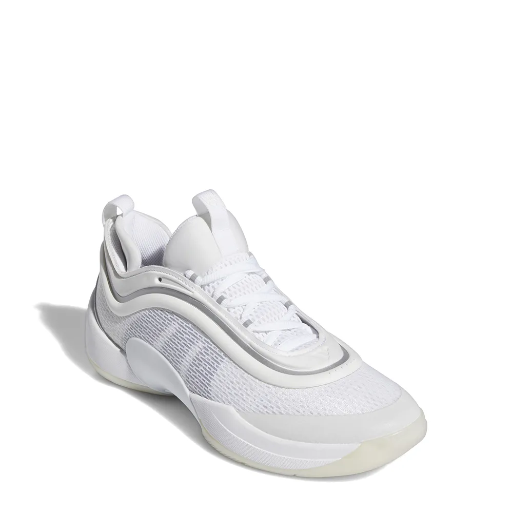 adidas Men's D.O.N Issue #6 Triple White Basketball Shoes