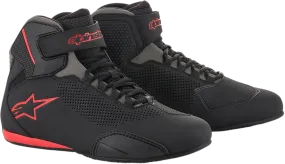 ALPINESTARS Sektor Vented Shoes - Black/Gray/Red - US 12 251561813112