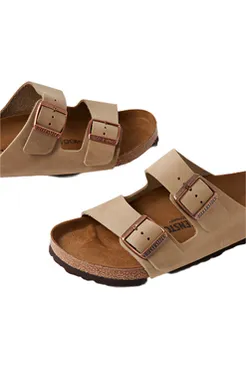 BIRKENSTOCK ARIZONA - TOBACCO BROWN OILED - REG