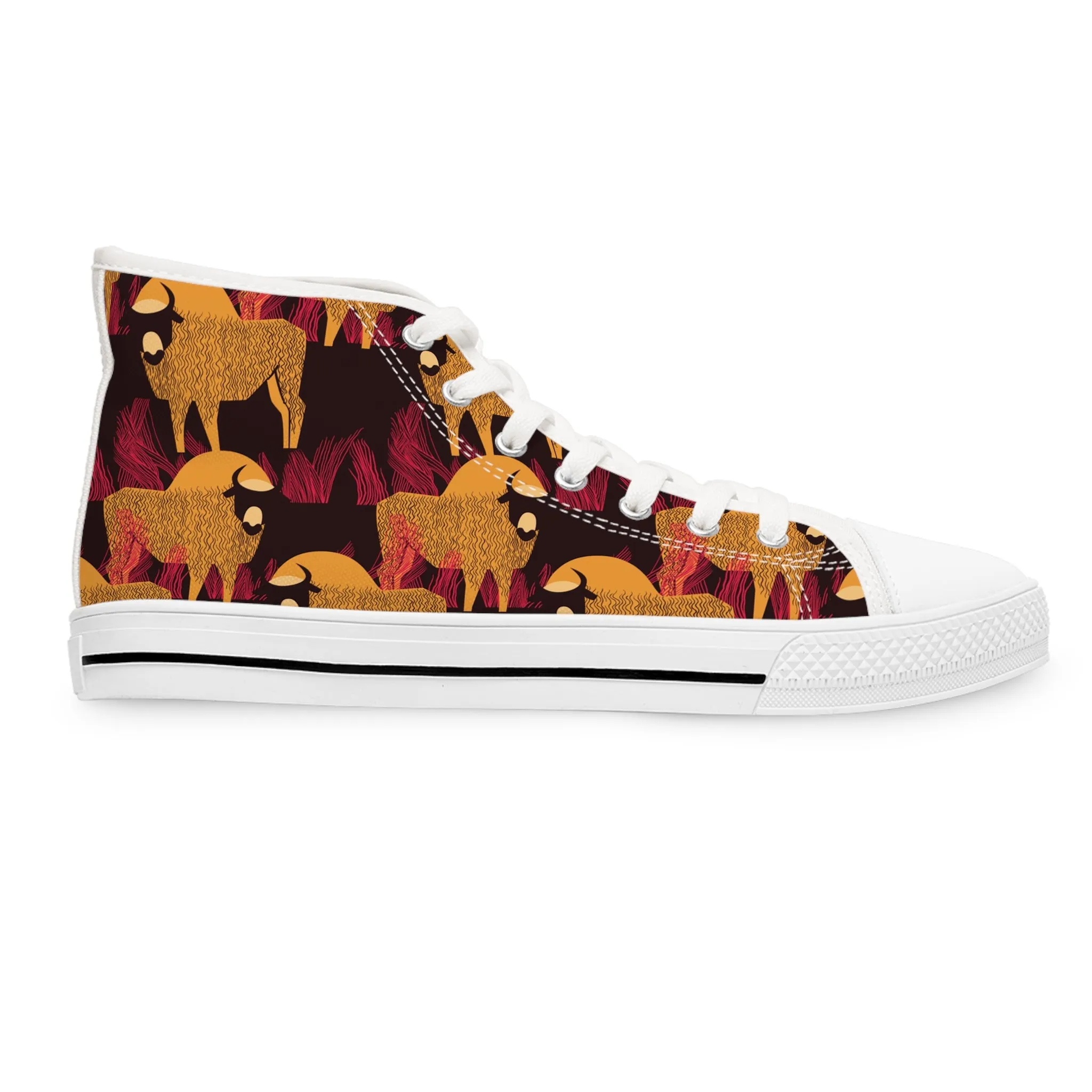 Bison Women's High Top Sneakers