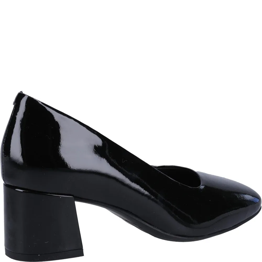 Black Alicia Patent Court Shoes