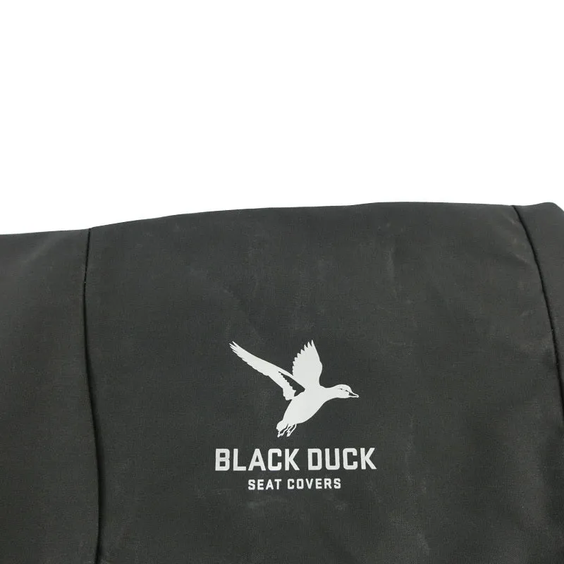 Black Duck Canvas Seat Covers Suits Suzuki Vitara 2009-On Black