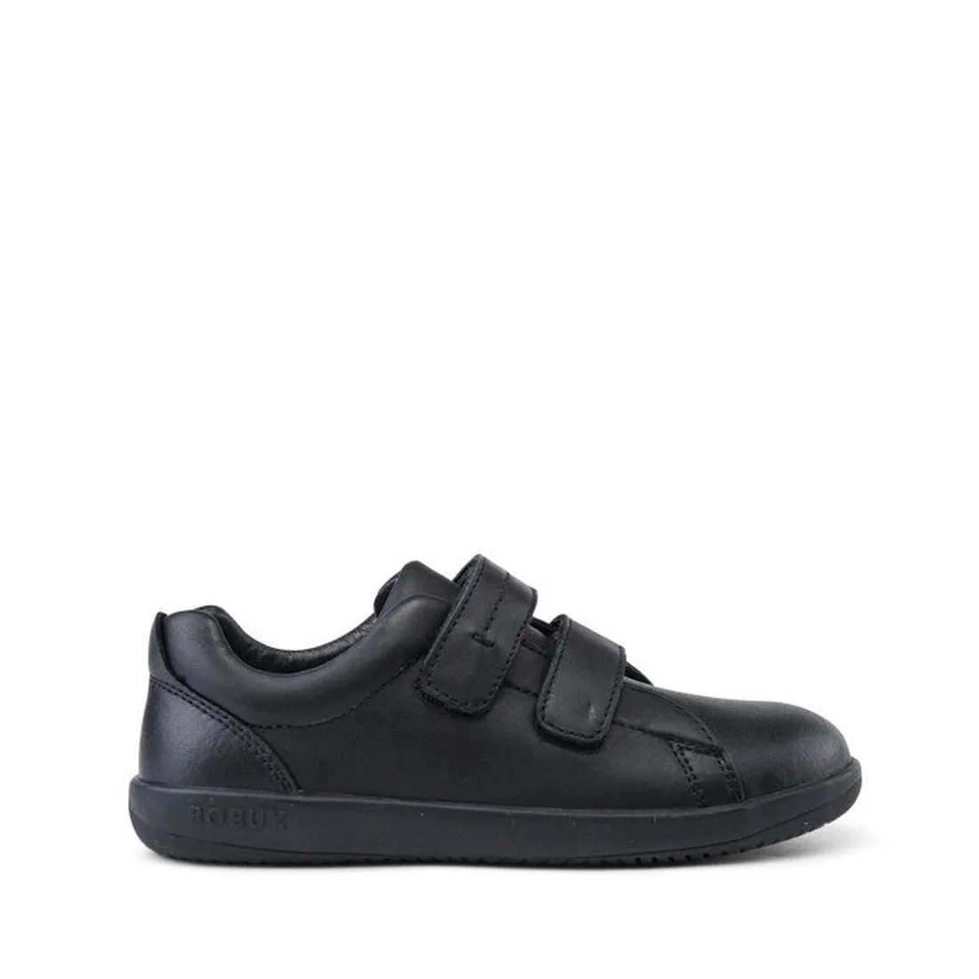 Bobux Kid  Black School Leather Shoe Venture  Trainer