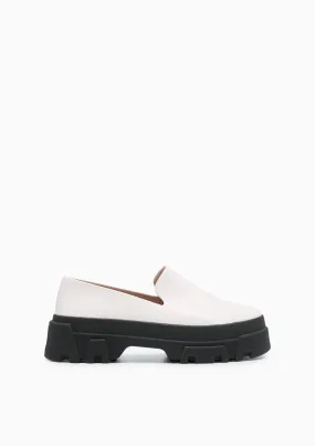 Bush Platform Loafers Off-White