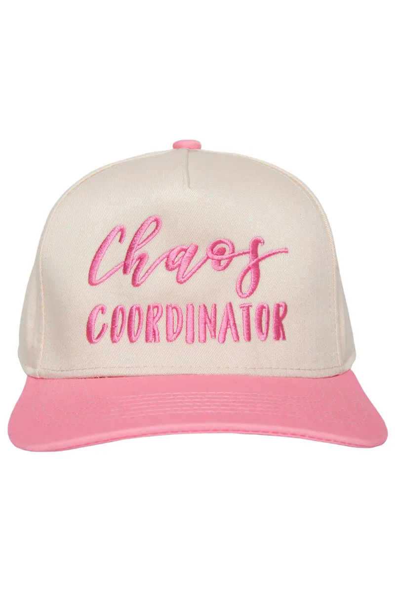 Chaos Coordinator Two-Toned Vintage Hat