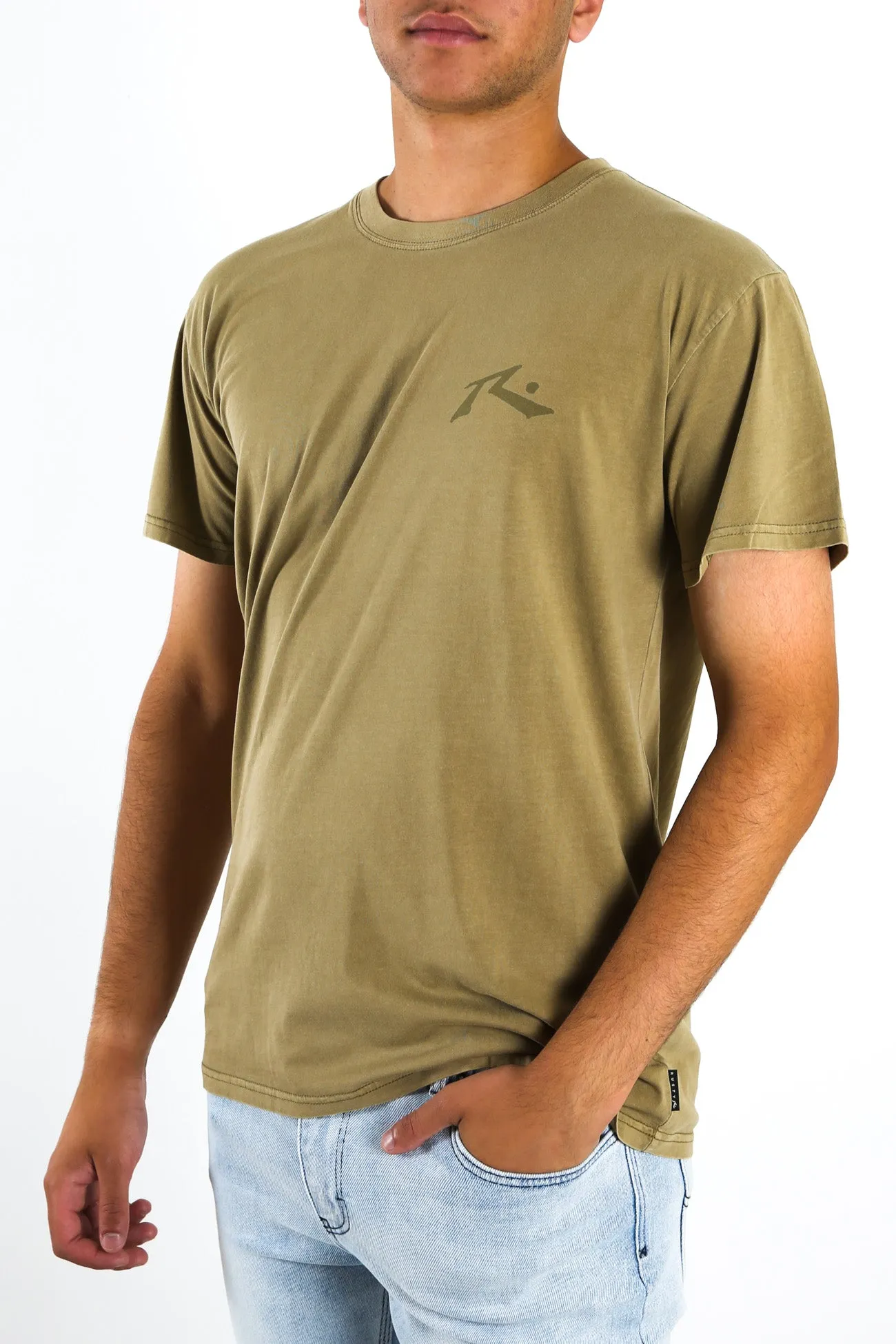 Comp Wash Short Sleeve Tee Covert Green