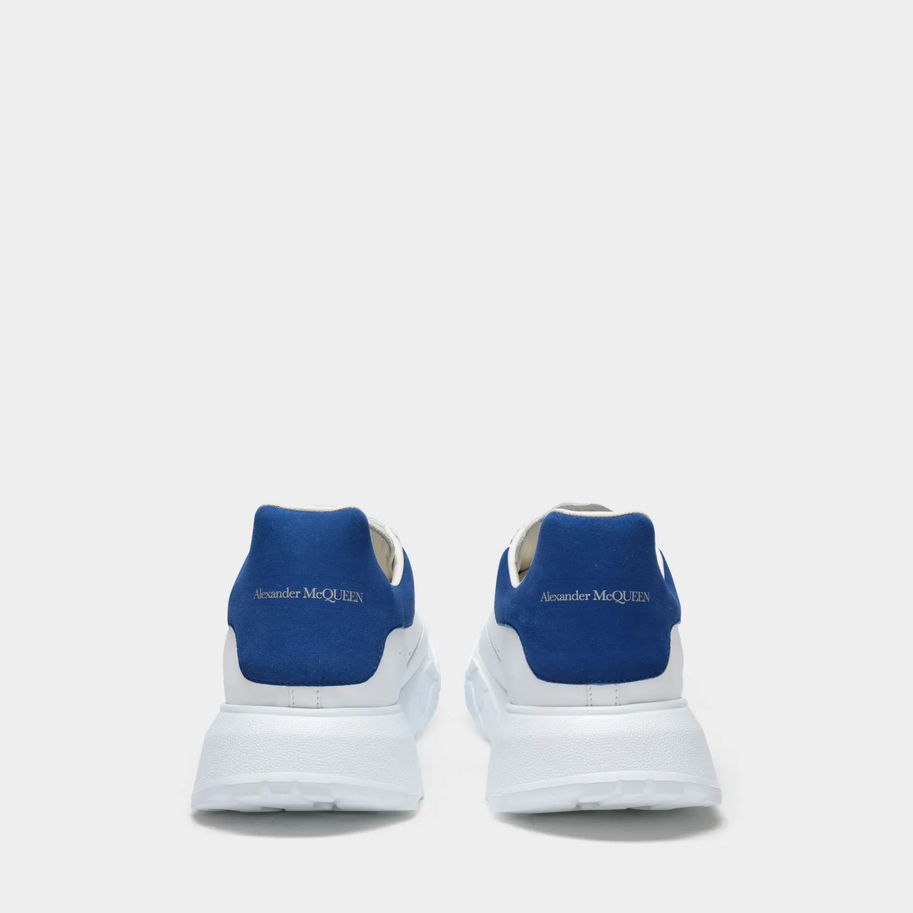 Court Sneakers - Alexander Mcqueen - White/Blue Paris - Leather