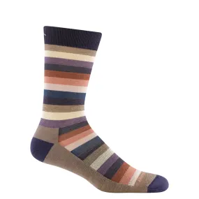 Darn Tough Men's Merlin Crew Lightweight Lifestyle Sock in Bark