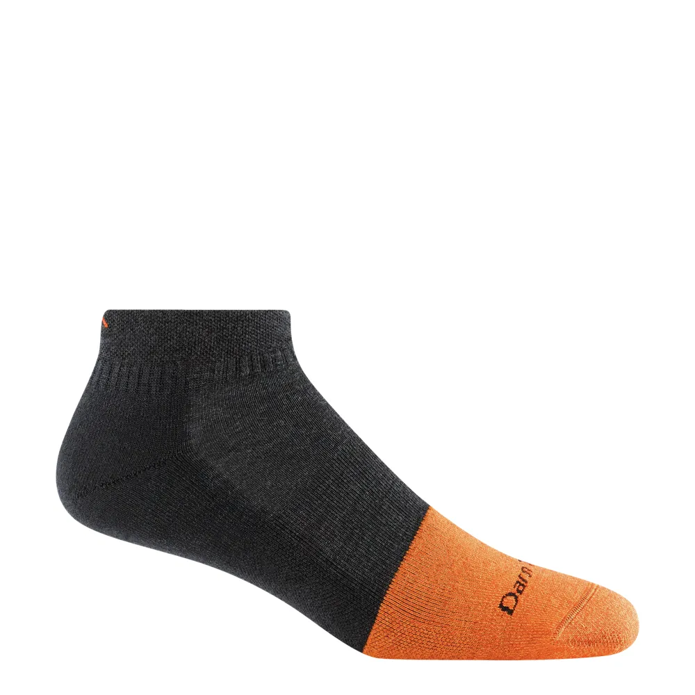 Darn Tough Men's Steely No Show Lightweight Work Sock in Graphite