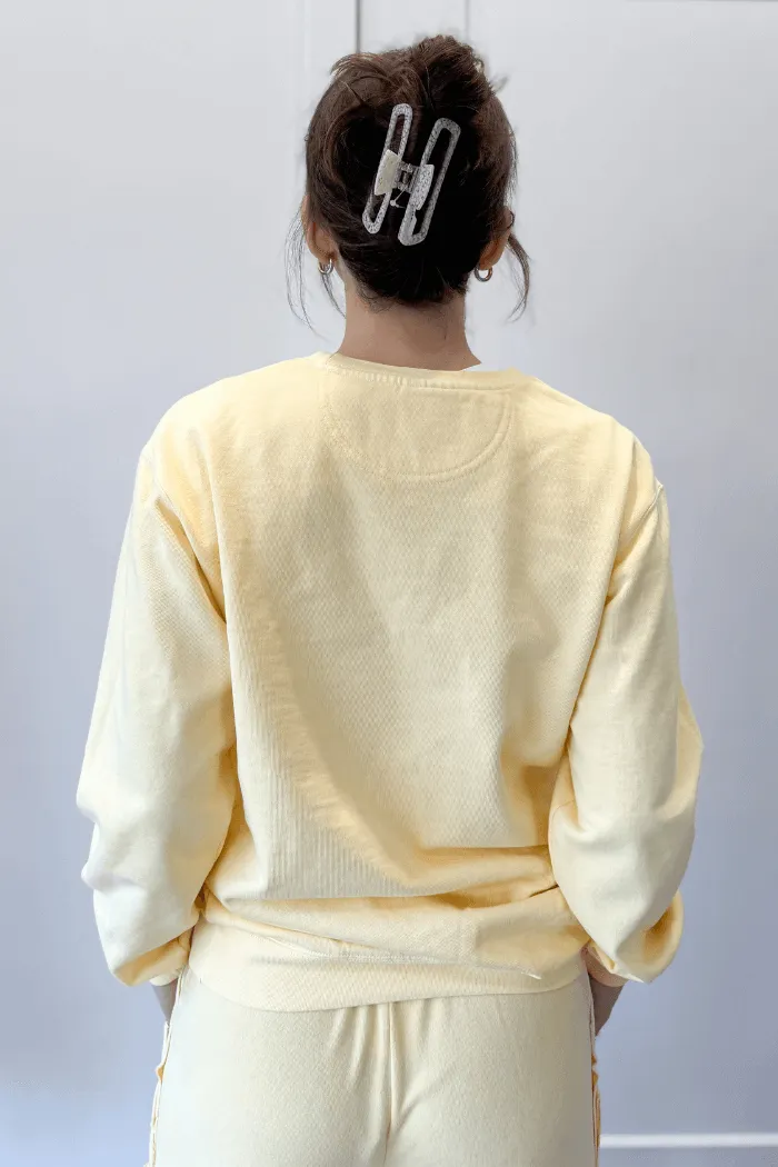 Franklin Crewneck in Yellow