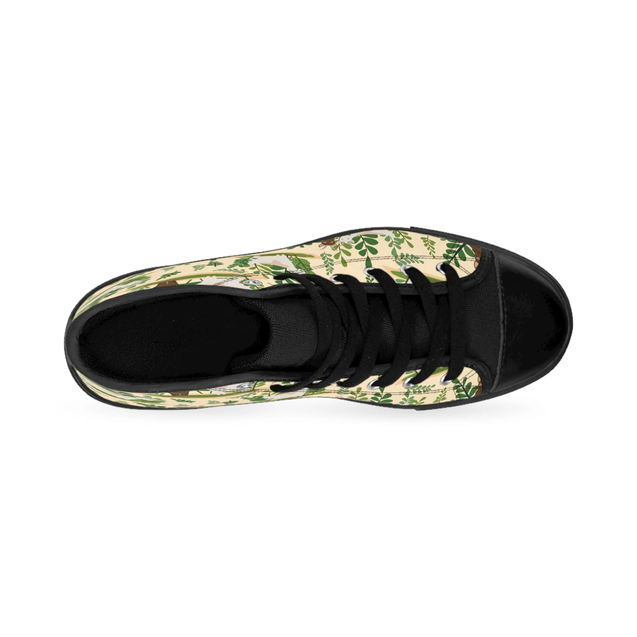 Goat and Trees Women's Classic Sneakers