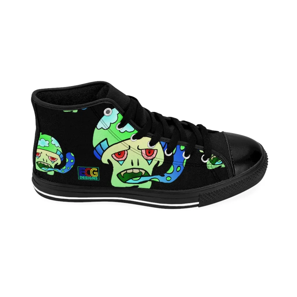 Green Shroom Women's High-top Sneakers