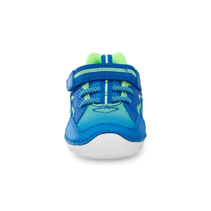 Infant Boy Stride Rite Soft Motion Kylo Blue/Lime