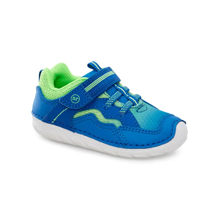 Infant Boy Stride Rite Soft Motion Kylo Blue/Lime