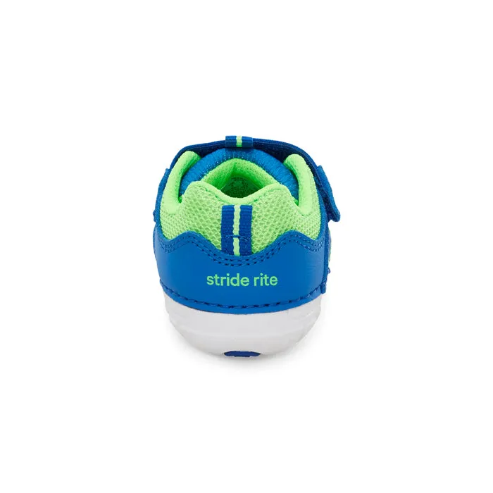 Infant Boy Stride Rite Soft Motion Kylo Blue/Lime