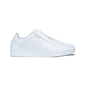 Men's Prince Albert White Leather Sneakers 01401-000