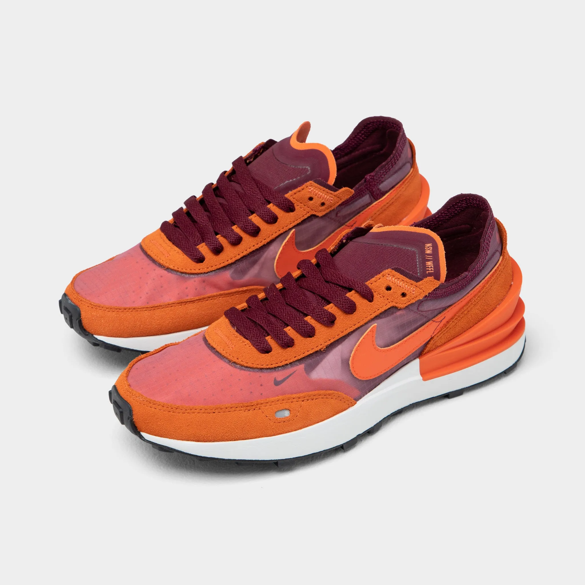 Nike Women's Waffle One Dark Beetroot / Orange - Sport Spice