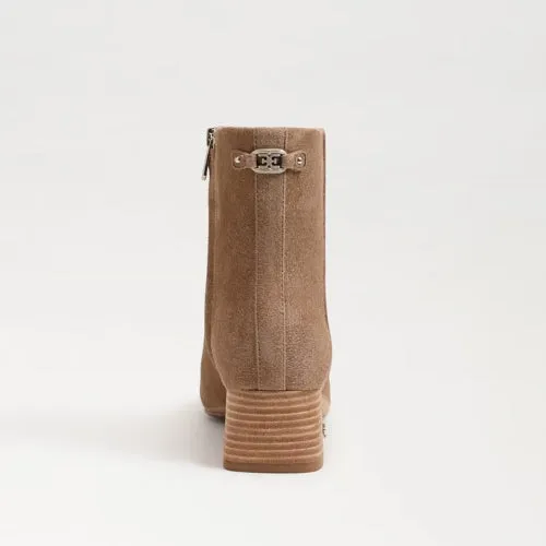 Paige Ankle Boot - Taupe Suede