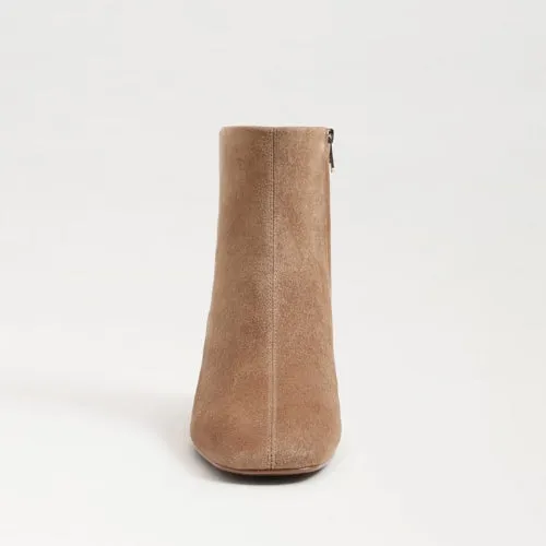 Paige Ankle Boot - Taupe Suede