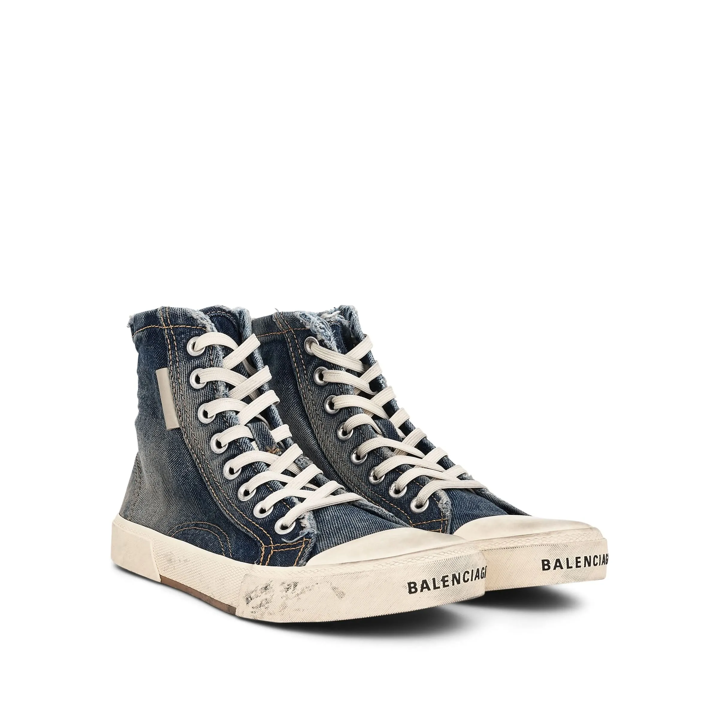 Paris High Sneaker Denim in Blue