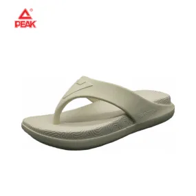 PEAK Men's Taichi Flip Flops - Canvas White