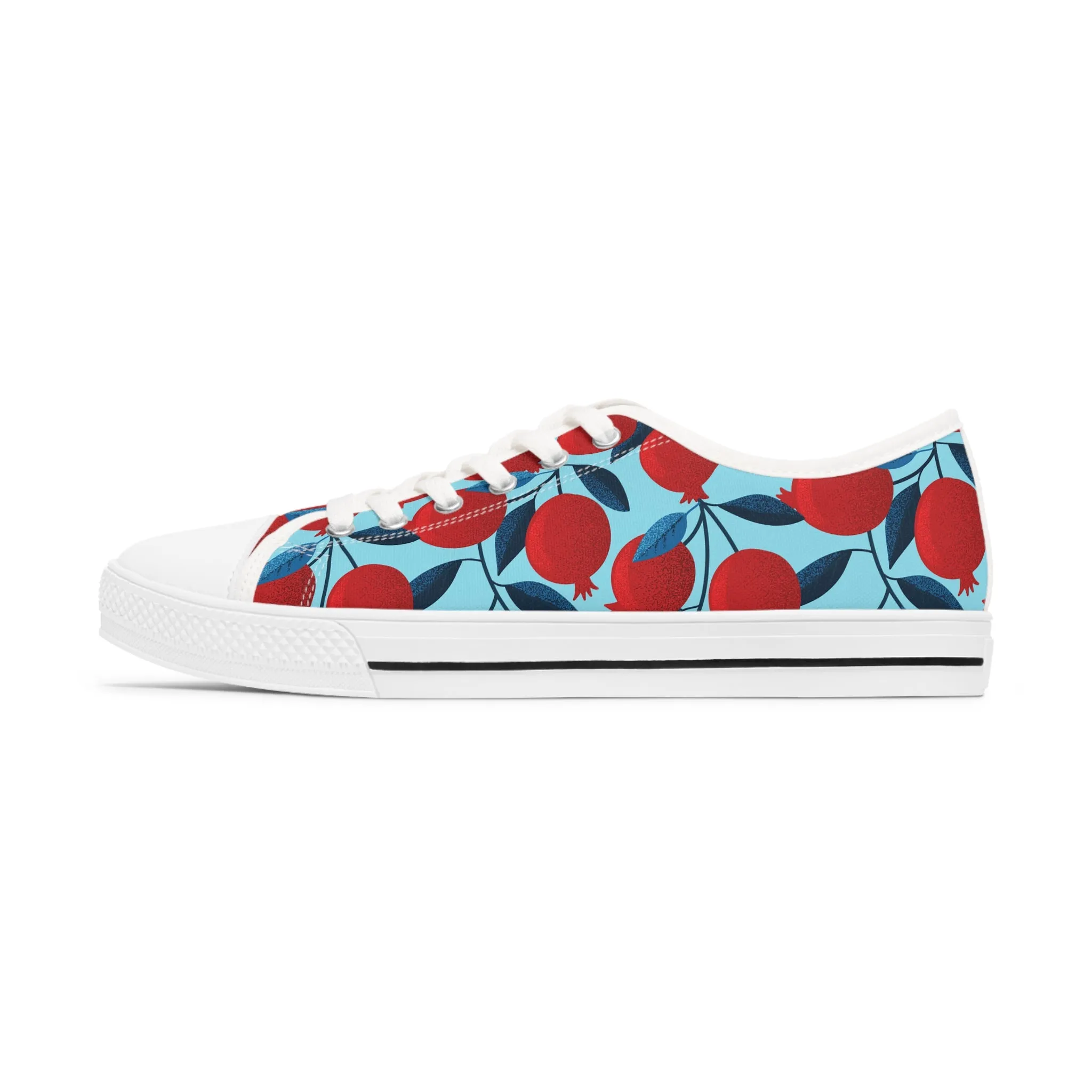 Pomegranate Women's Low Top Sneakers