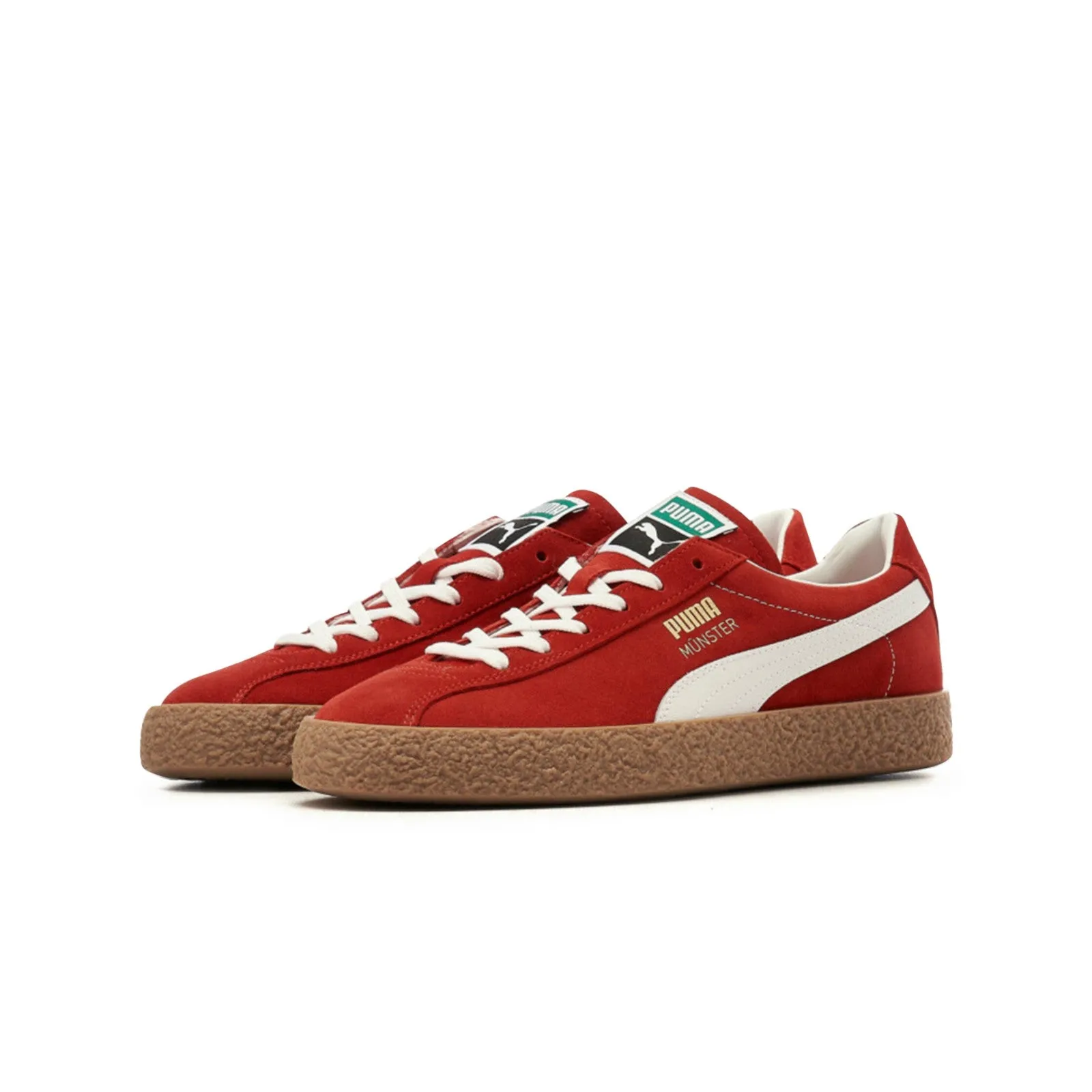 Puma Muenster OG (High Risk Red-Puma White) Men's Shoes 384218-02