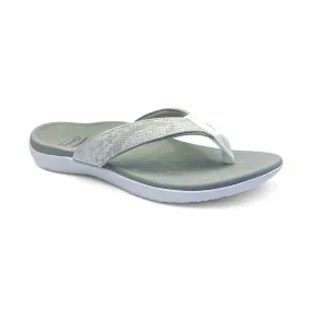 Scholl Orthaheel Women's Sonoma II Shimmer White