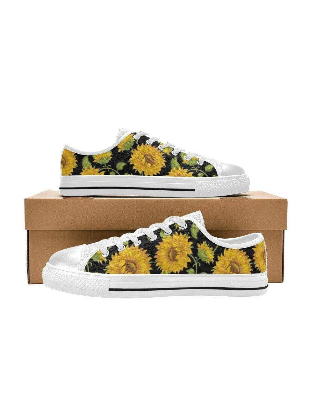 SUNFLOWERS Retro Style Sneakers