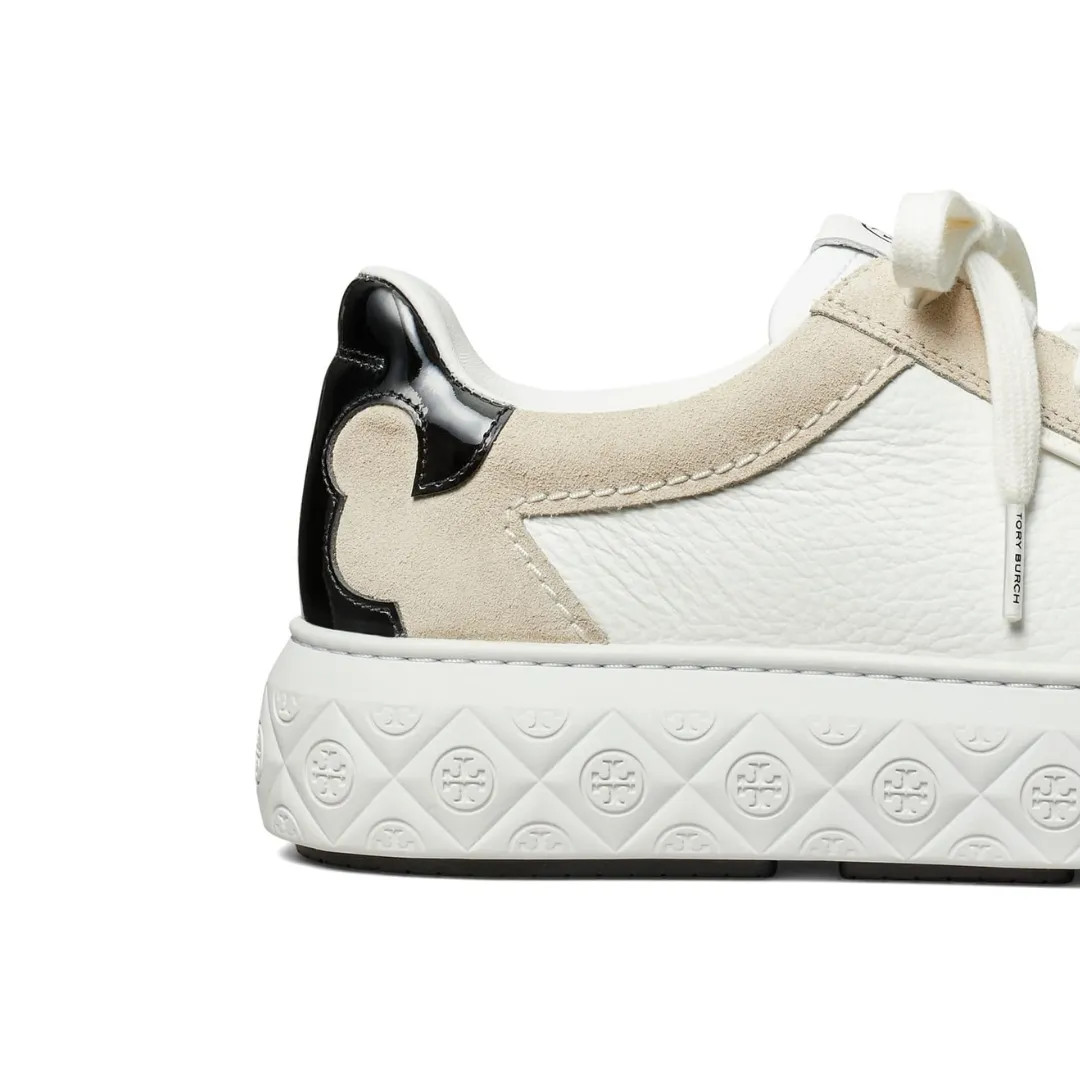 Tory Burch Ladybug Sneaker Titanium White/Black