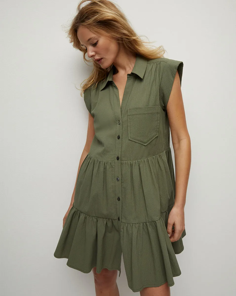 Trisha Cotton Shirtdress