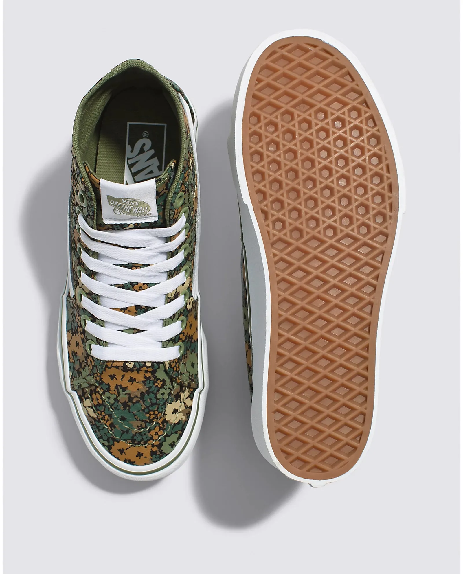 Vans SK8-HI Tapered Stackform Camo Floral/Loden Green