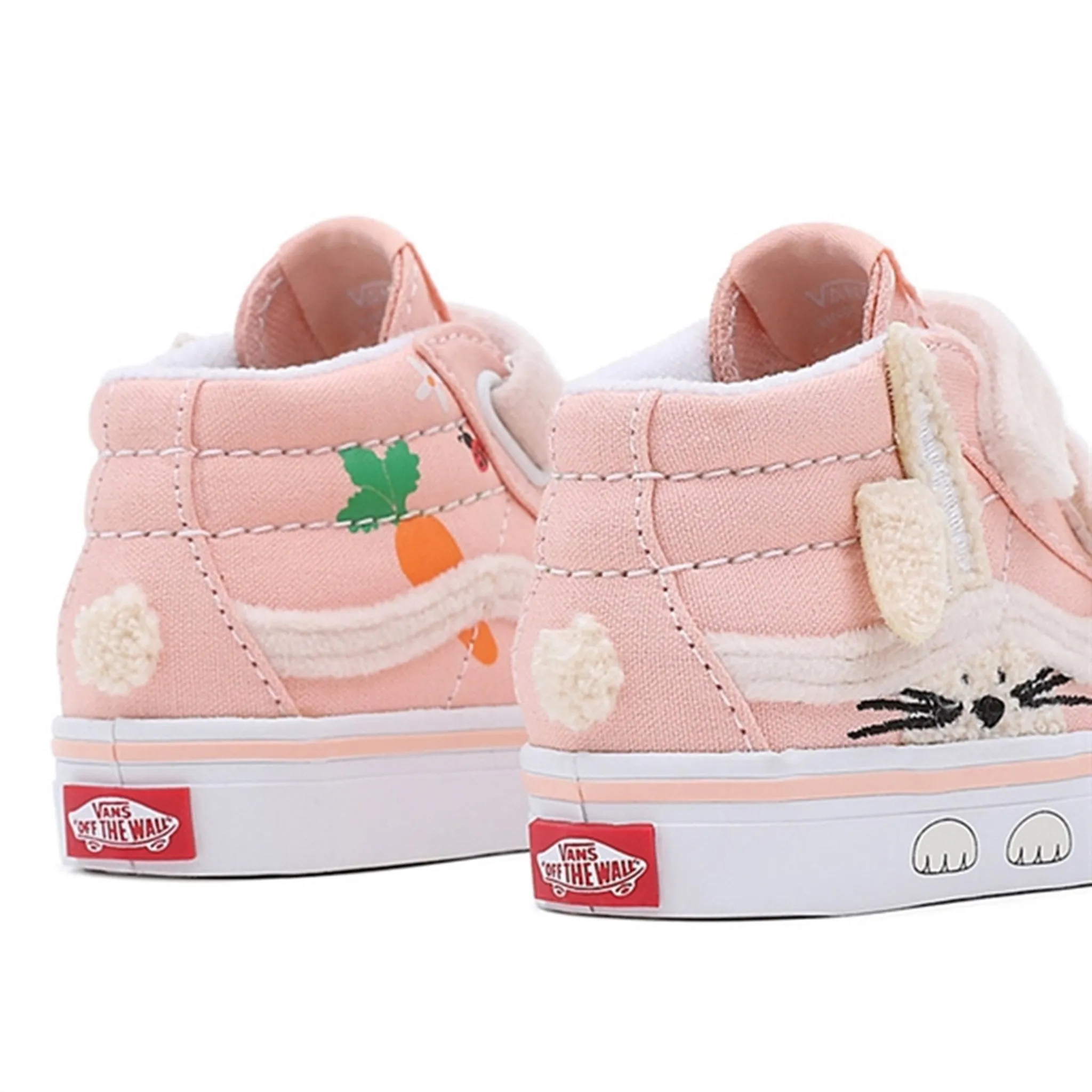 VANS SK8-Mid Reissue V Rabbit Sneakers Garden Party Peach Dust