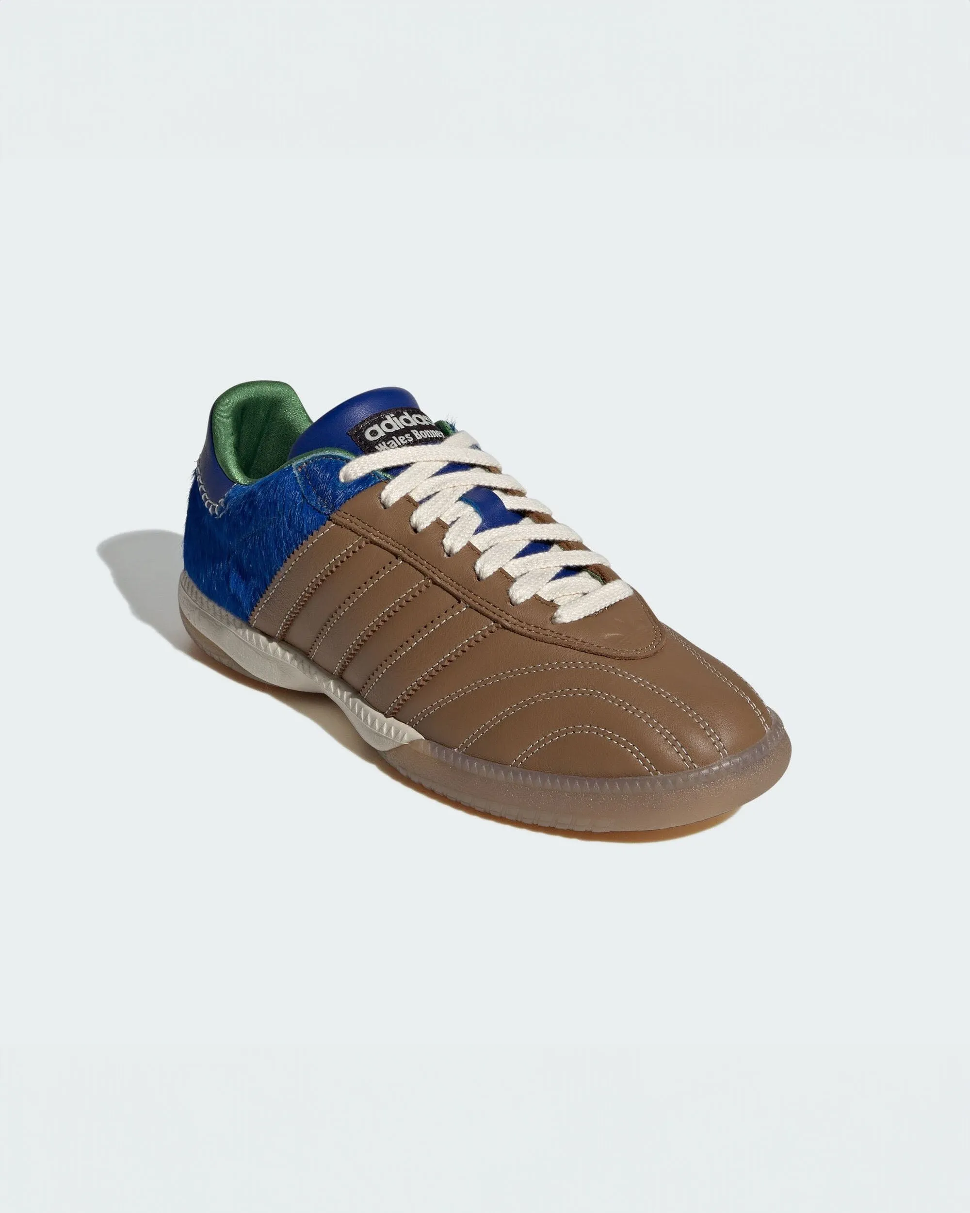 Wales Bonner Samba Millennium - Beige / Royal blue