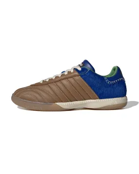 Wales Bonner Samba Millennium - Beige / Royal blue