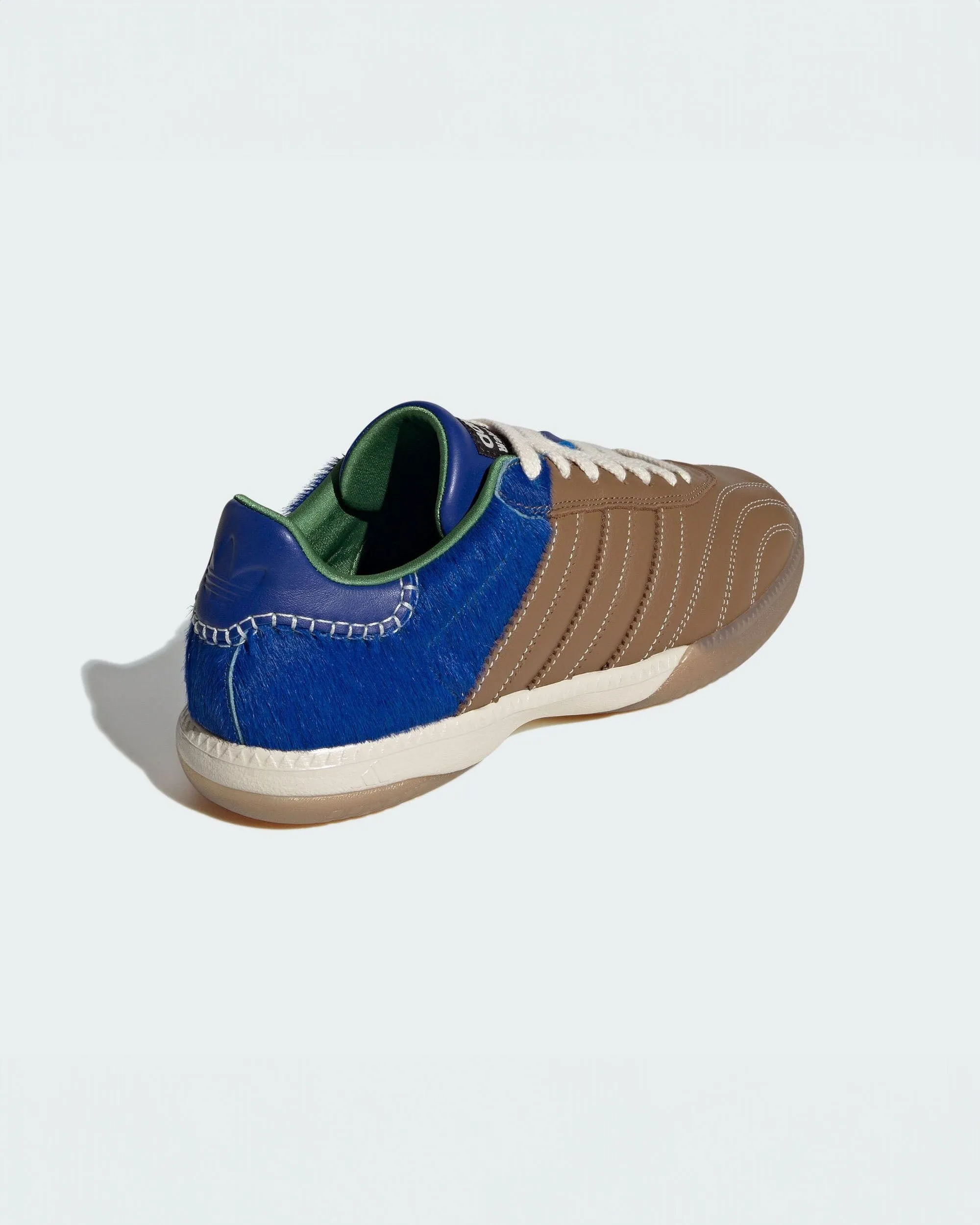 Wales Bonner Samba Millennium - Beige / Royal blue