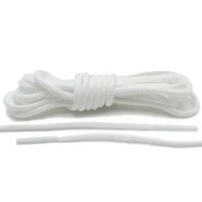 White Roshe-Style Laces