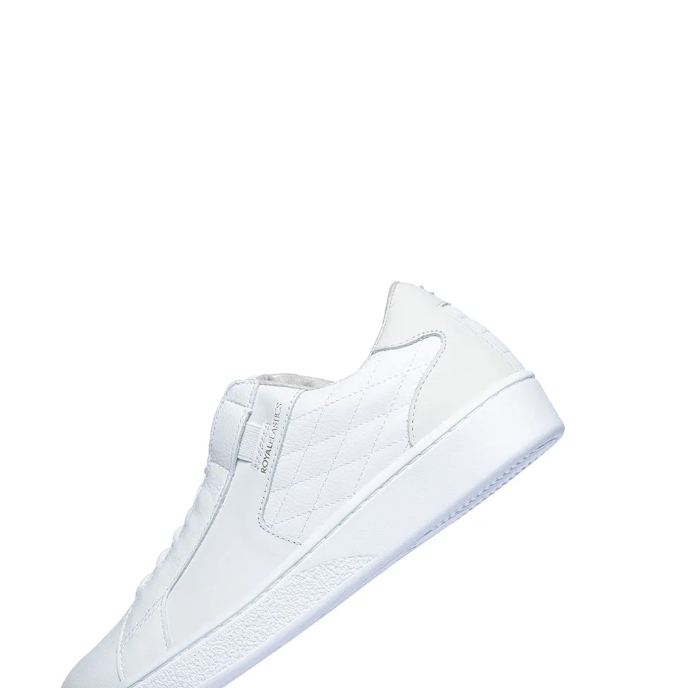 Women's Adelaide White Cream Leather Sneakers 92602-000