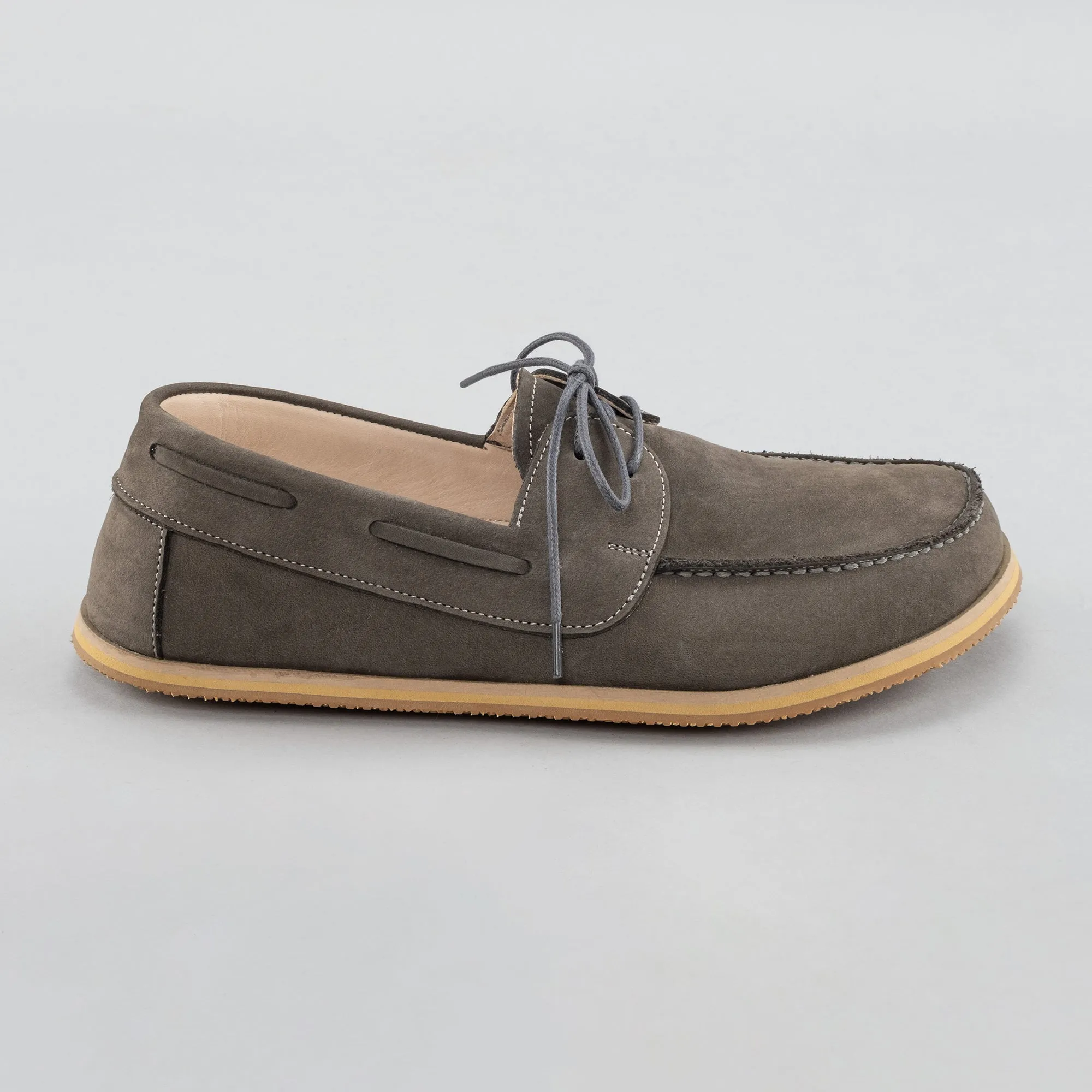 Women's Gray Boat Shoes