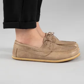 Women's Tan Boat Shoes