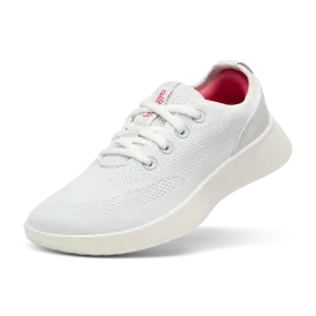 Women's Tree Runner Go - Blizzard/Vivid Red (Natural White Sole)